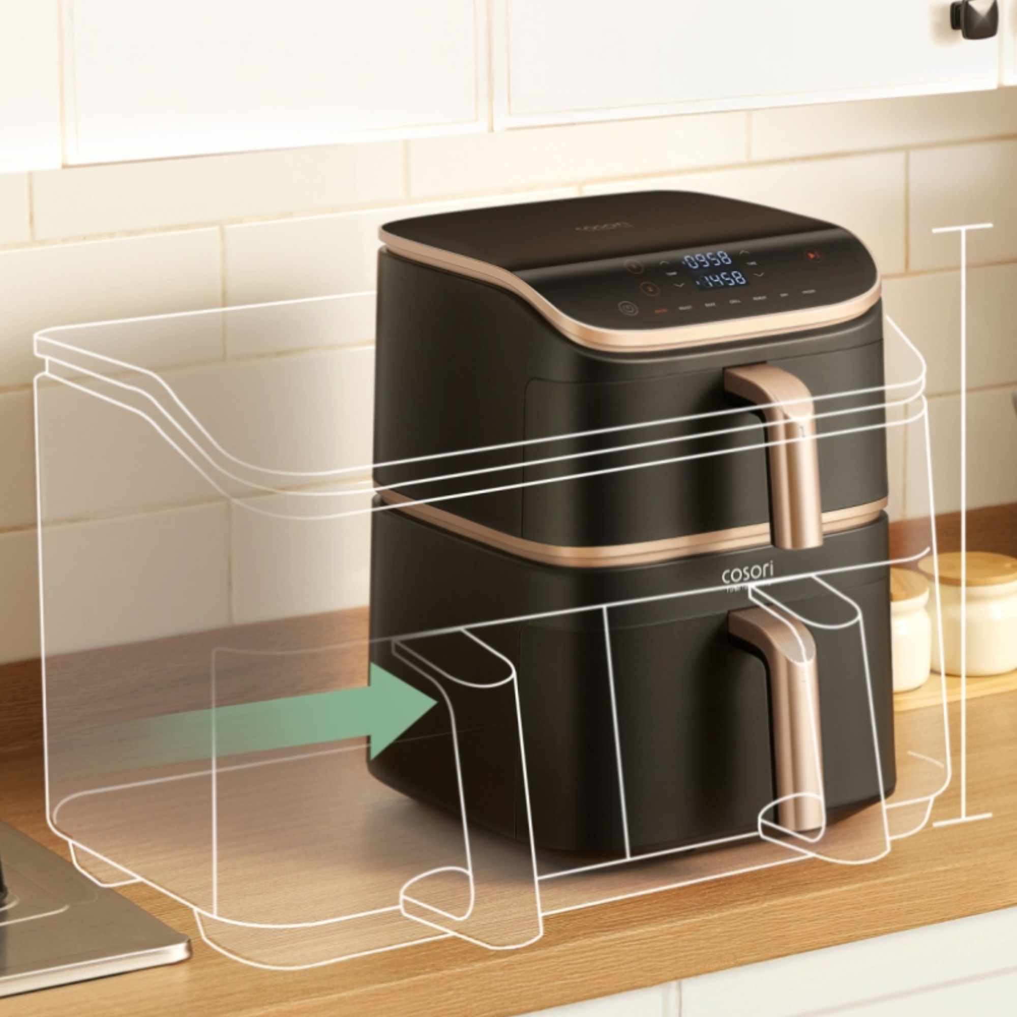 Cosori Turbo Tower Pro Smart