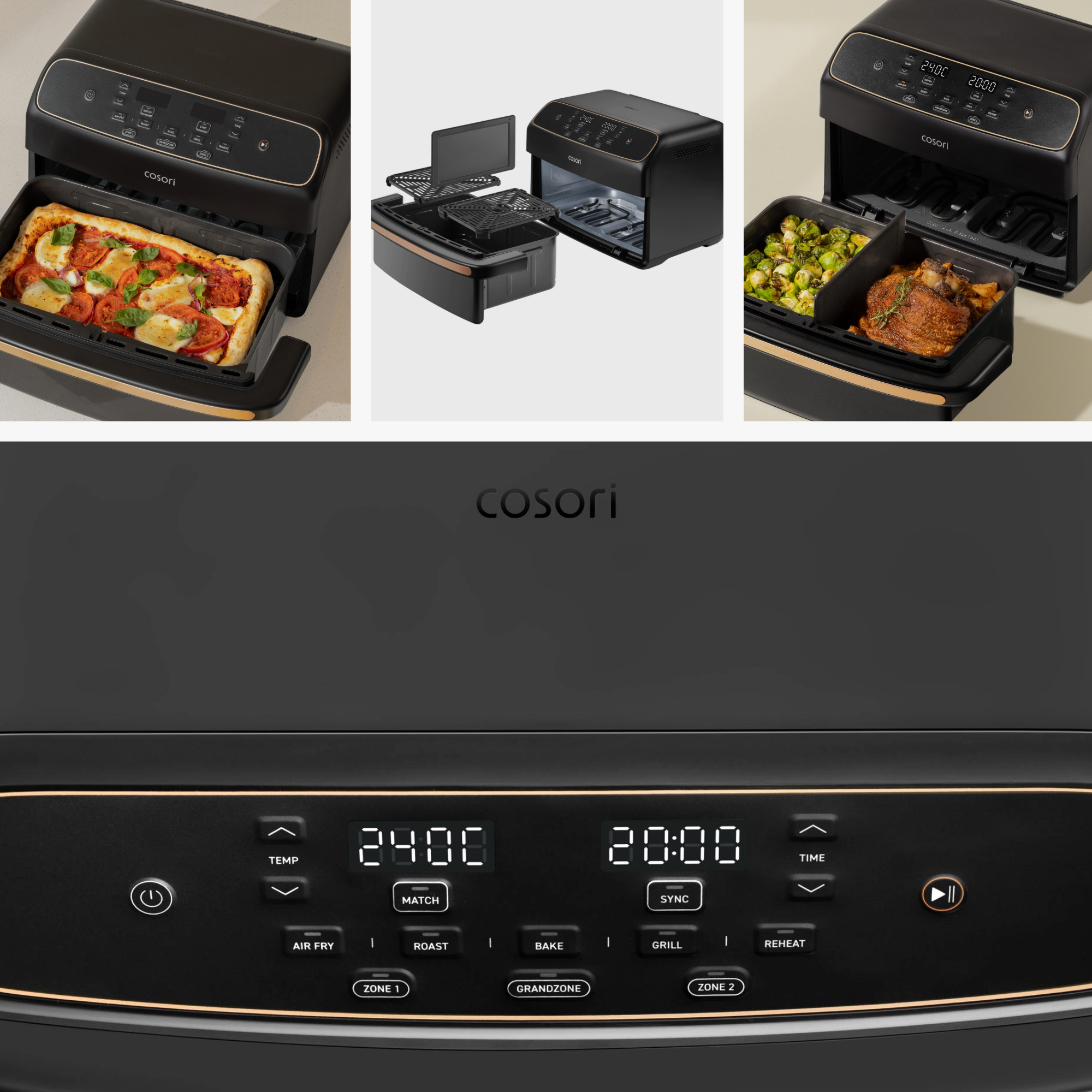 Cosori Dual Blaze TwinFry Compact
