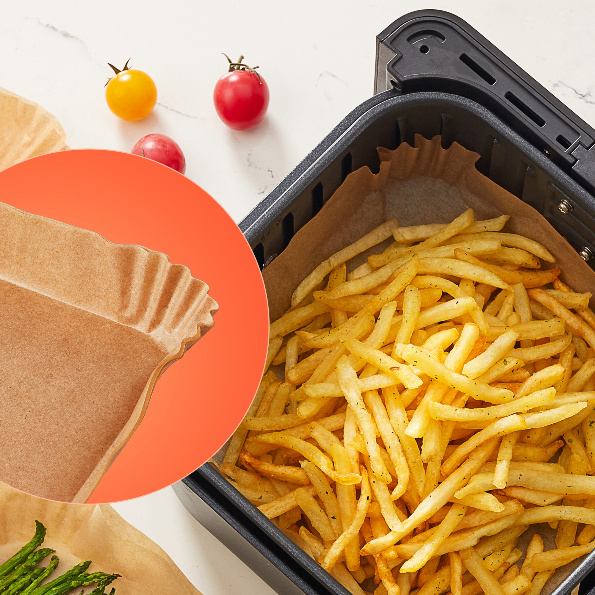 Cosori 100x Square Air Fryer Paper Liner