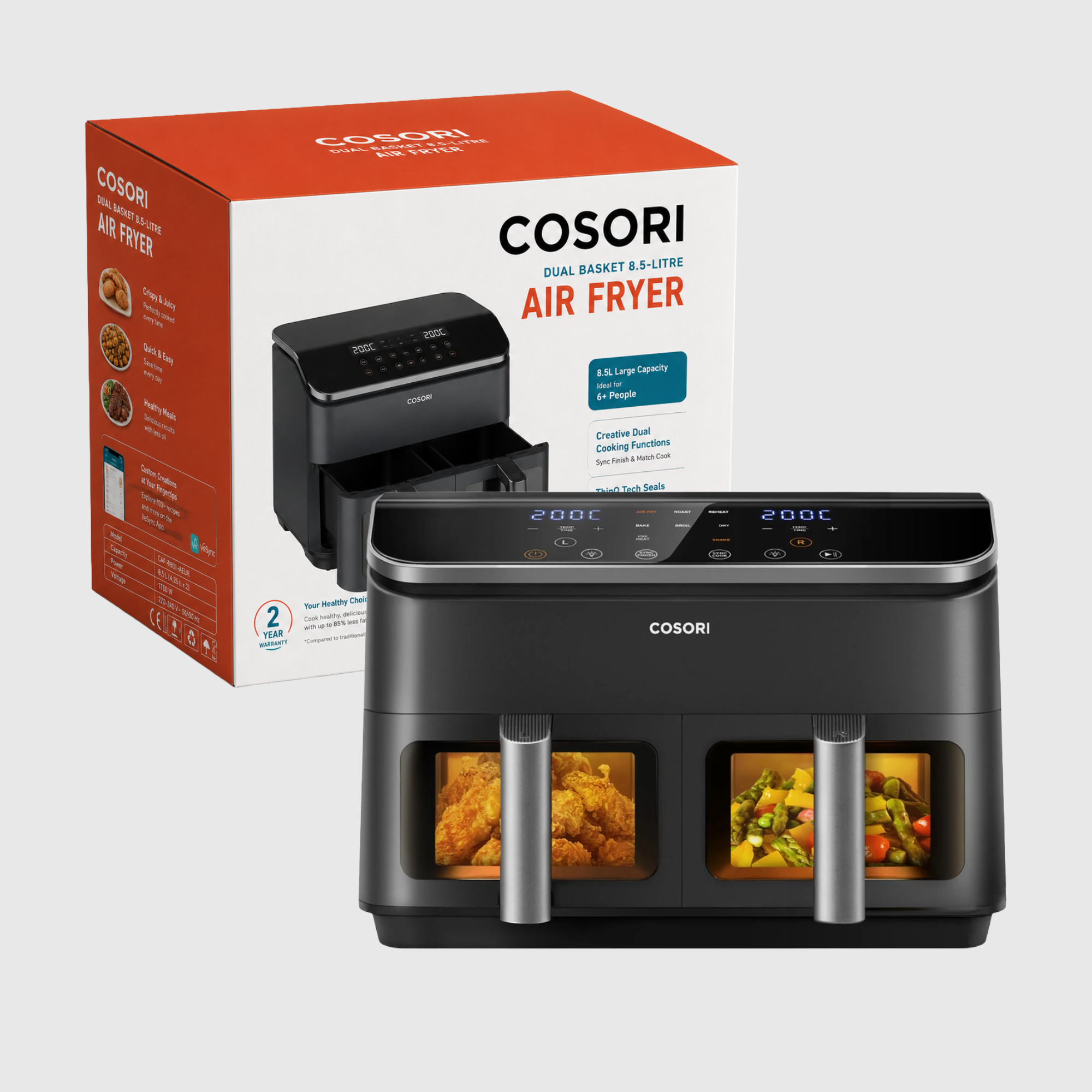 Cosori Dual Basket