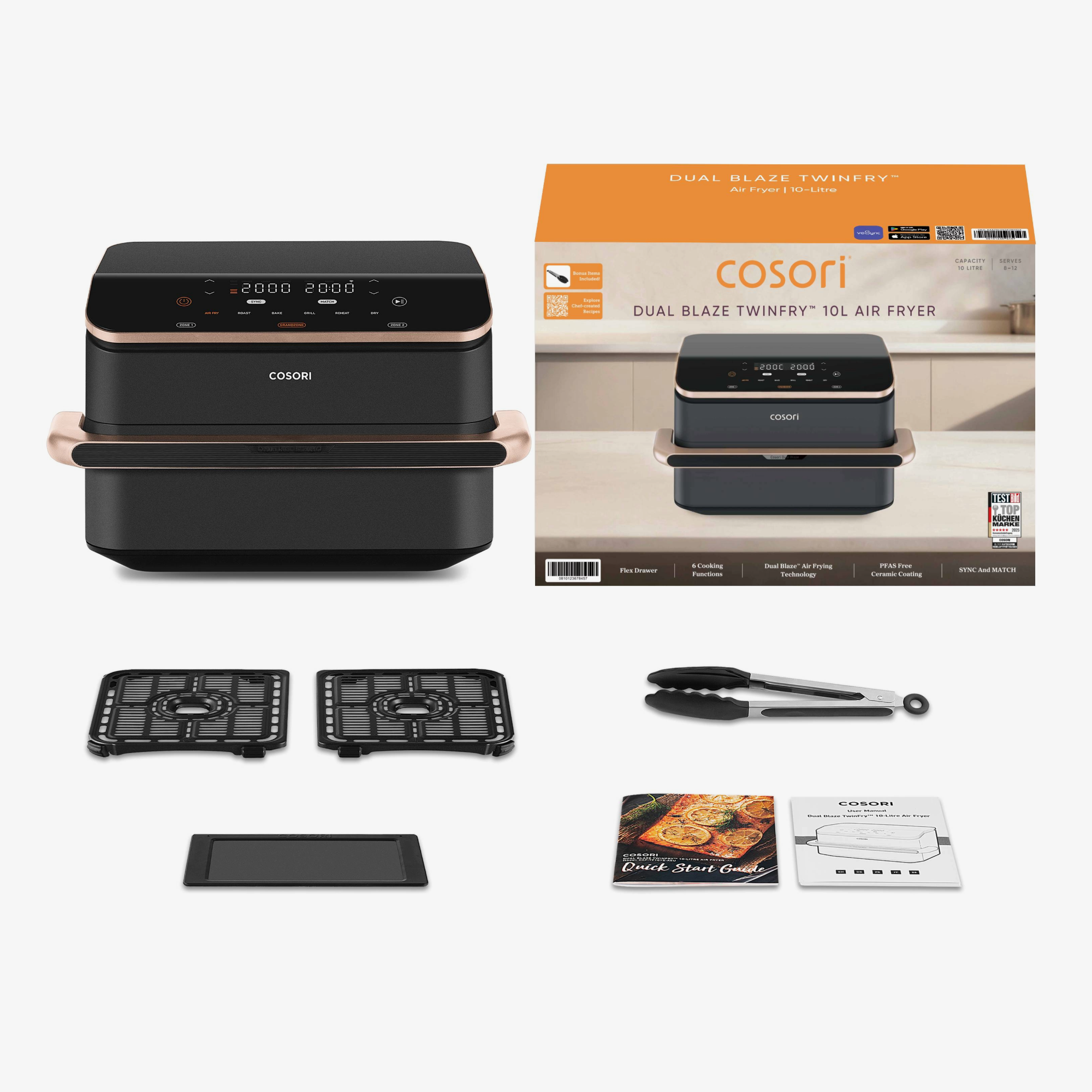 Cosori Dual Blaze TwinFry Smart